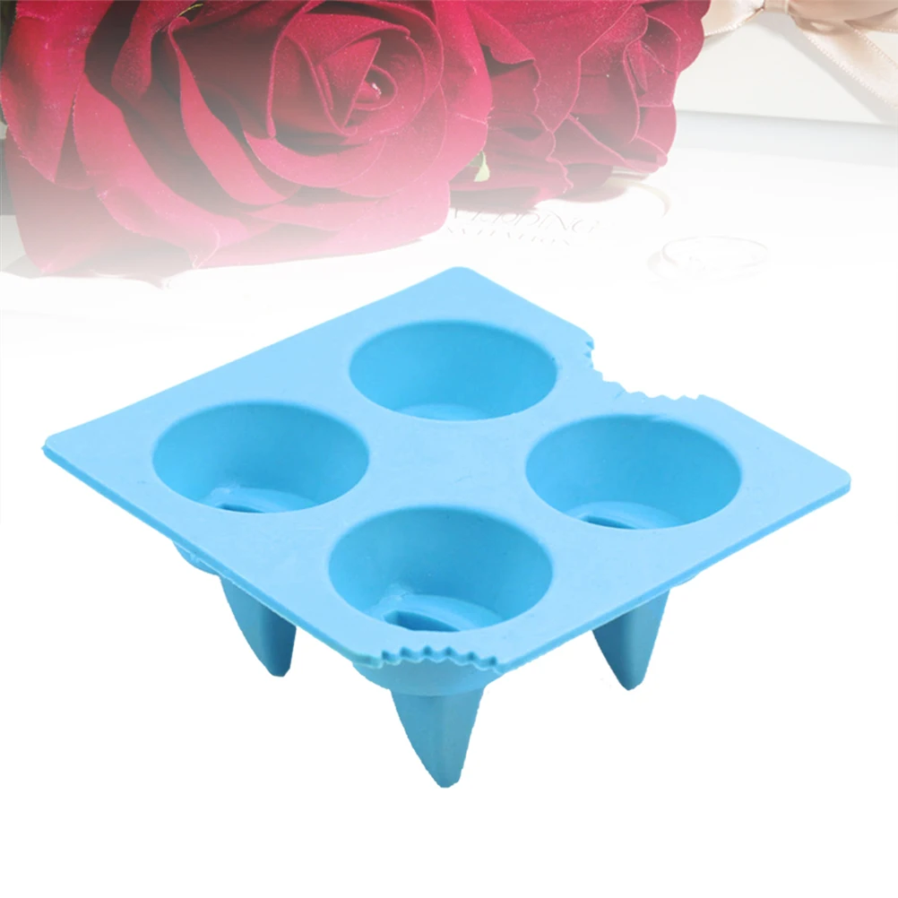 

Shark Fin Ice Tray Cube Mold Maker Grid Novelty Theme Shape Premium Material Easy Demold Clean Home Restaurant Cafe
