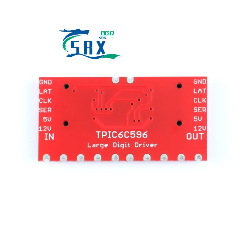 TPIC6C596 Registro a scorrimento a 8 bit Modulo registro driver valvolare digitale a 7 segmenti