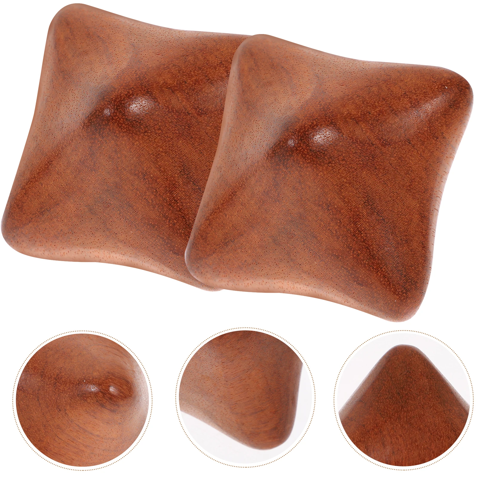 

2Pcs Wooden Balls Solid Wood Hand Exercise Health Wooden Massage Balls Care Stress Relief Gifts Elders Therapy Tools