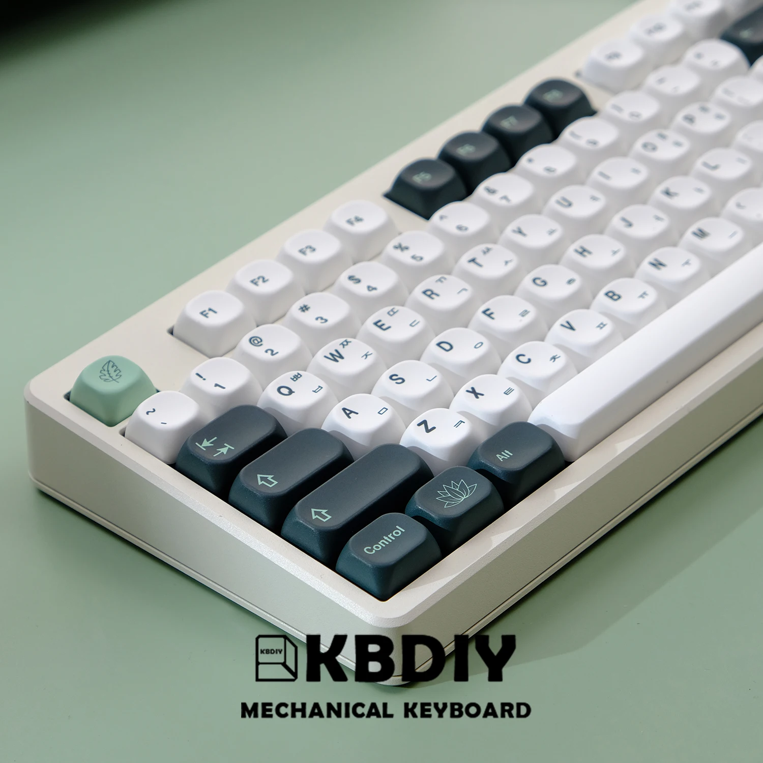 Imagem -02 - Kbdiy-pbt Gmk Botânico Keycaps para Teclado Mecânico Perfil Koa Personalizado Interruptor mx 131 Teclas Caps para Gmk61 64 68 84 104