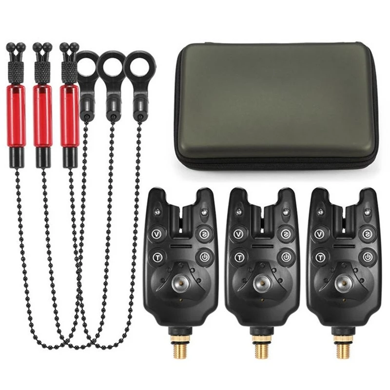 NEWABKG Wireless Carp Fishing Bite Reminder, Waterproof Fishing Accessories No Built-In Light