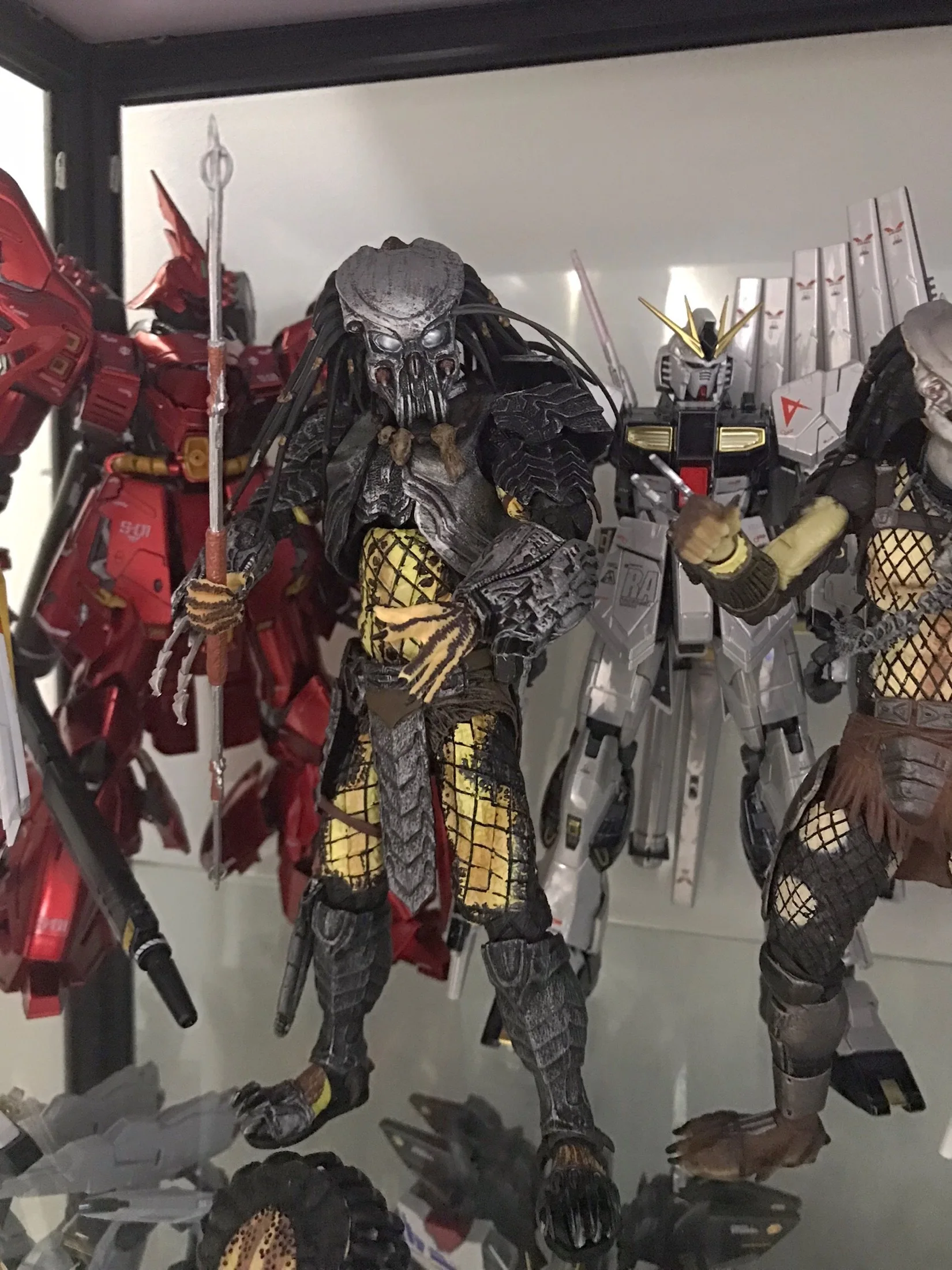 Neca Avp Alien Vs. Predator Action Figure Celticpredator Scar Anime Figure Scar Predator Figure Gk Statue Aliens Toy Gifts