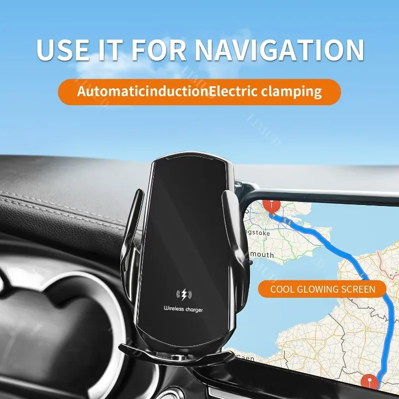 Car Phone Holder Special Fixed Bracket Base for Skoda Fabia MK3 2015 2016 2017 Wireless Charger for Skoda Fabia Interior Parts - Image 5