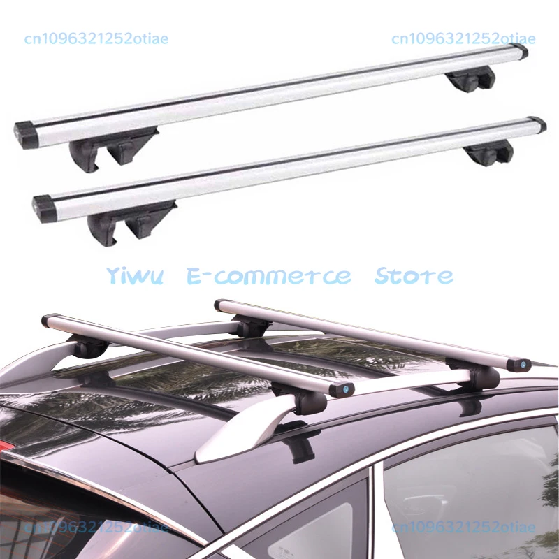 2PCS 120 Or 125CM Universal Fits Car With Original Roof Rack SUV Roof Rack Crossbars For Kayak Cargoline Snowboarding