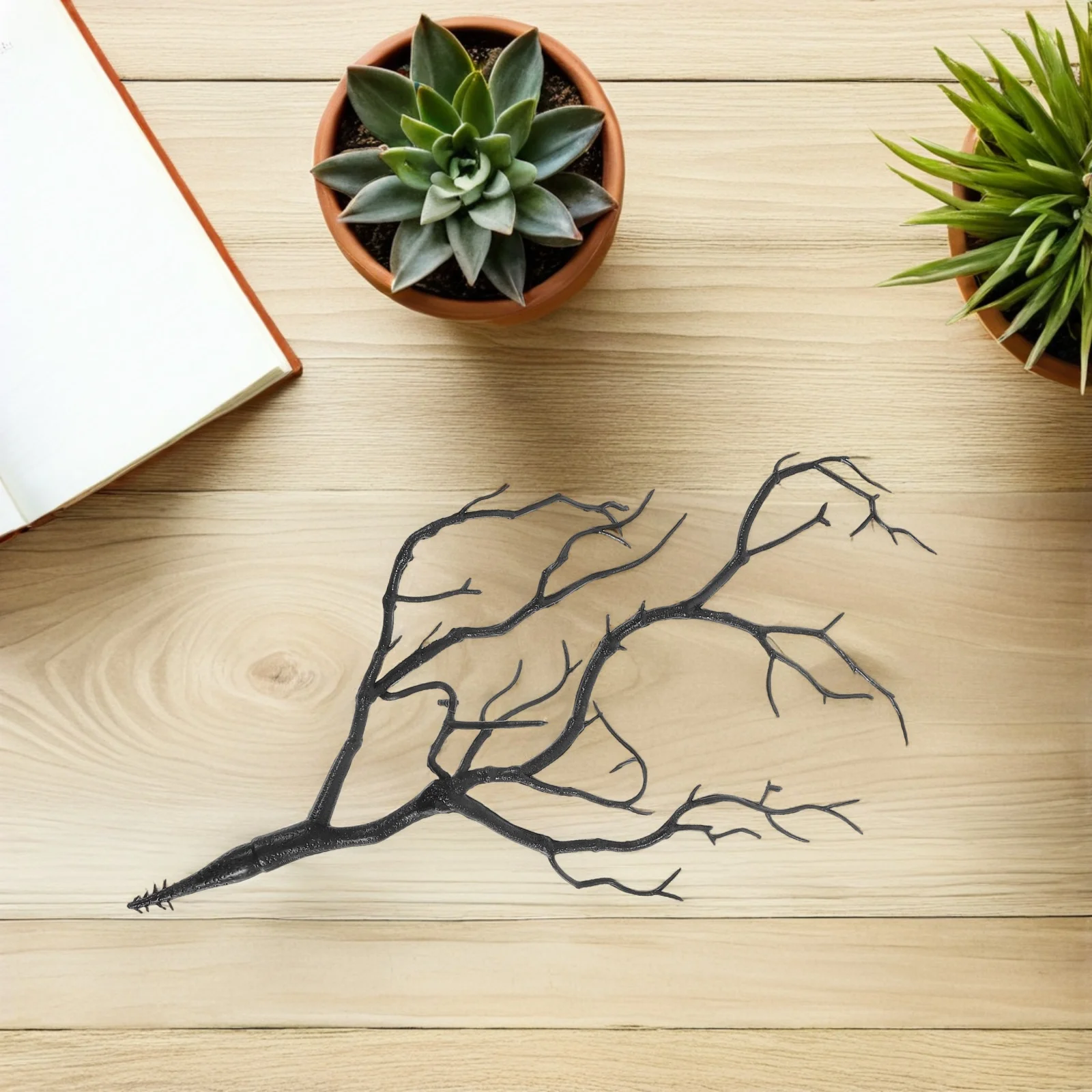 

1pc Artificial Antler Dried Tree Branches Small Decorative Plant Twigs Vase Filler Home Table Decor Diy Craft Bar Plastic