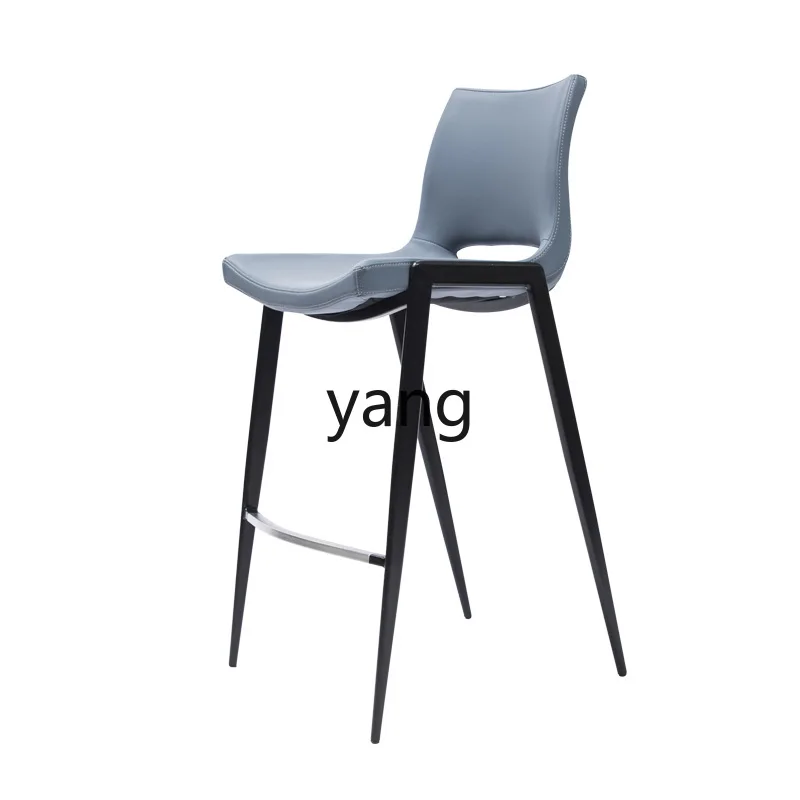 

LH Modern Simple Bar Chair Home Light Luxury Bar Bench