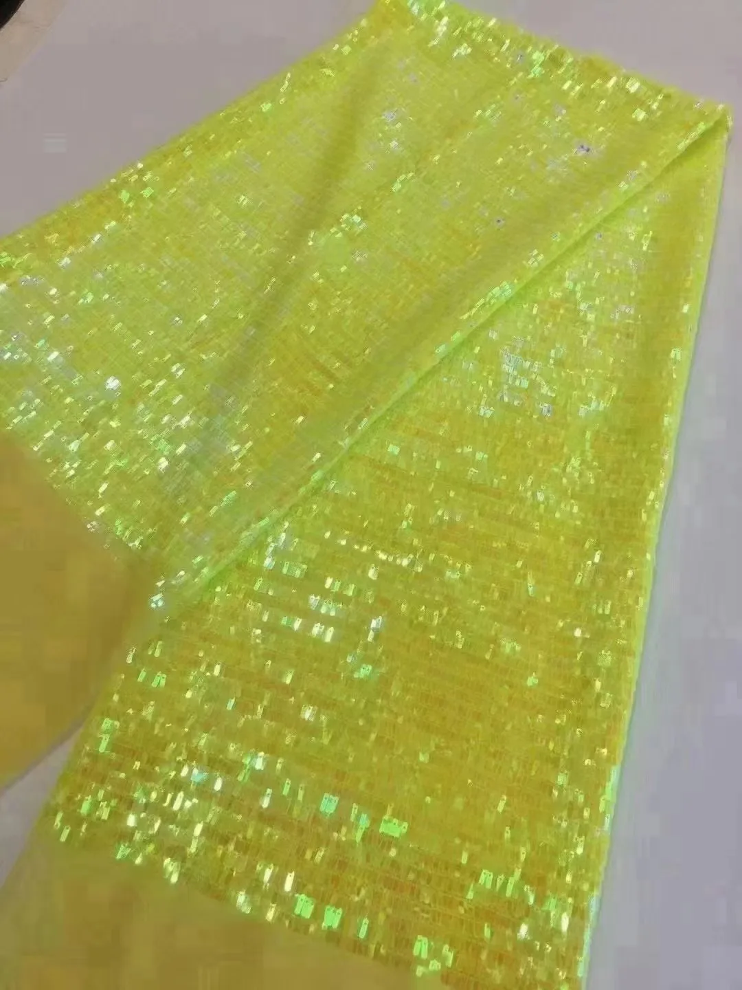 

French African Sequins Lace Fabric 2024 High Quality Latest Nigerian French Tulle Lace Fabric For Sewing Wedding Party Dresses