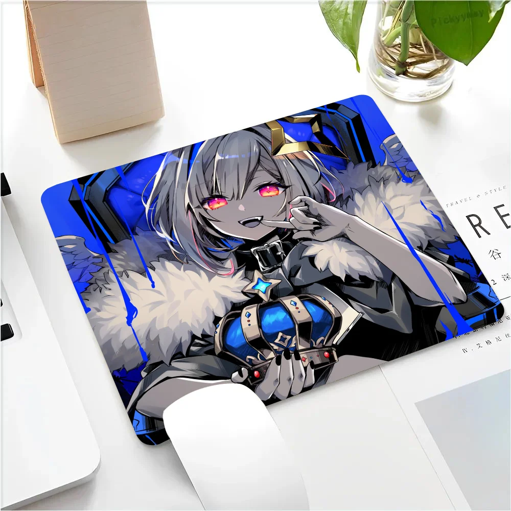 Kanata Amane Hololive Girl Anime Mousepad Small LockEdge Mouse Pad For Gamers Computer Desk Pad Anti-slip Rubber