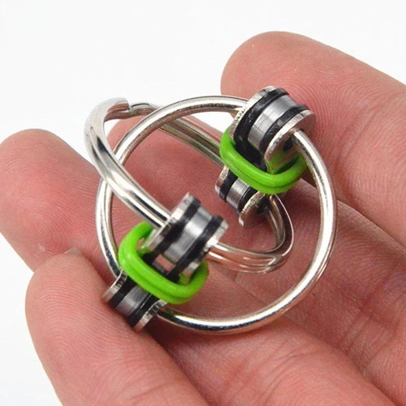 플리피 바이크 체인 피젯 ADHD 스트레스 해소 장난감 불안 완화 성인 어린이 감각 완화 장난감 자폐증