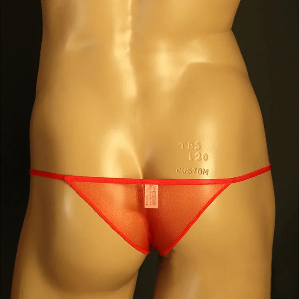 الرجال مثير الملابس الداخلية البرازيلية شير g-سلسلة من 18 للرجال ثونغ منخفضة الارتفاع الحقيبة سيسي موجز مثلي الجنس رقيقة جدا بيكيني الحقيبة شبكة #4
