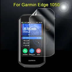 3Pcs For Garmin Edge 1050 Solar Cycling Computer Ultra Slim Soft Hydrogel Repairable Protective Film Screen Protector-Not Glass