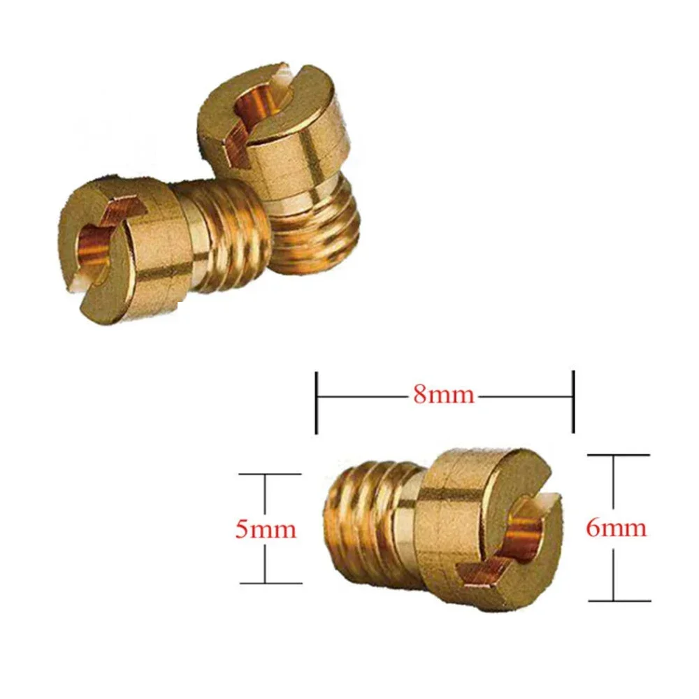 Carhome 16 ชิ้น/เซ็ตคาร์บูเรเตอร์หลัก Jet Kit สําหรับ PWK Keihin OKO CVK 90,92,95,100,105,108-150 คาร์บูเรเตอร์คาร์บูเรเตอร์หัวฉีดหลัก N
