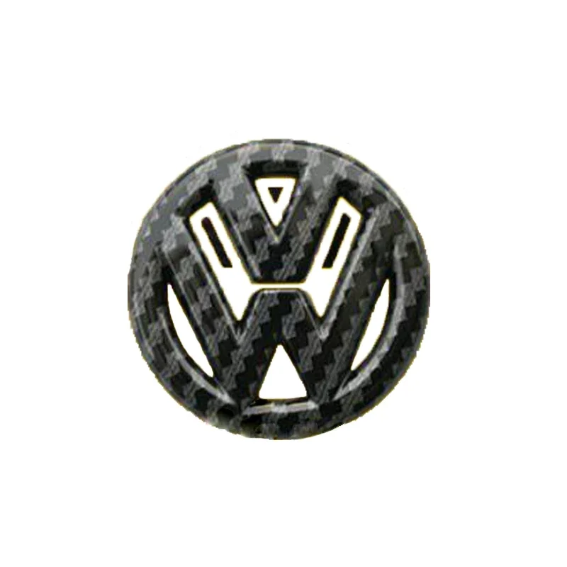 Volkswagen Gloss Black Steering Wheel Emblem Cover, Cover for Golf 7 Rline Logo, car accessories cars accessories