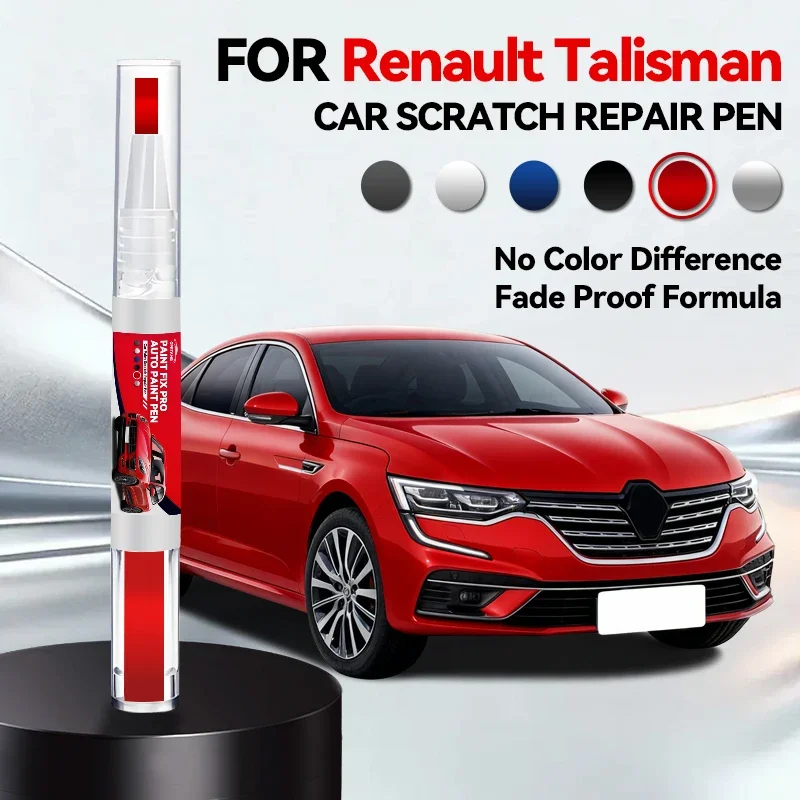 

Ремонтный карандаш для краски автомобиля Renault Talisman, средство для удаления царапин, аксессуары для авто, жемчужно-белый QXA, черный Si