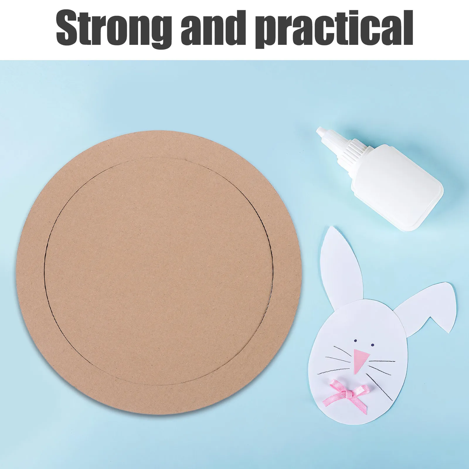 

Набор из 11 круглых основ для венков из гофрированного картона для поделок, праздничного декора, весенних цветочных композиций и украшения классов