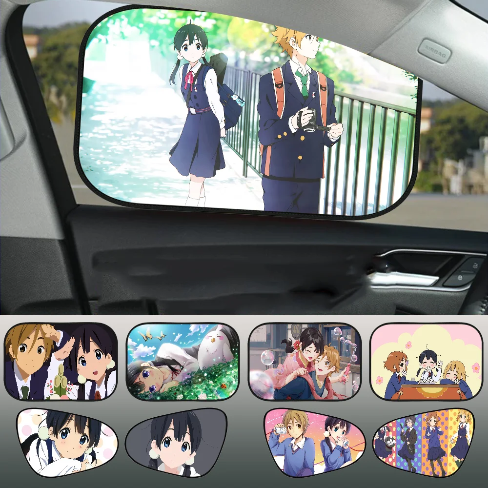 

Tamako Love Story Universal Car Windshield Sunshade Reflector Folding Window Cover Protector Insulation Auto Accessories