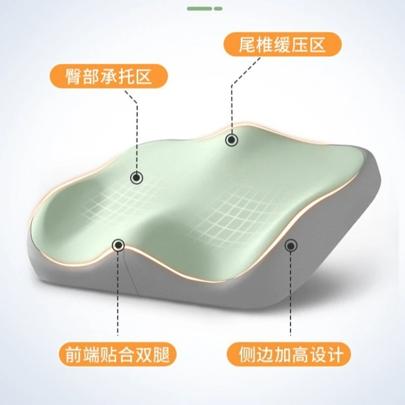 Memory Foam Anti-slip Seat Cushion, Winter Comfort Pad for Student Classroom Dorm Chair, Relieve Fatigue for Long Sitting