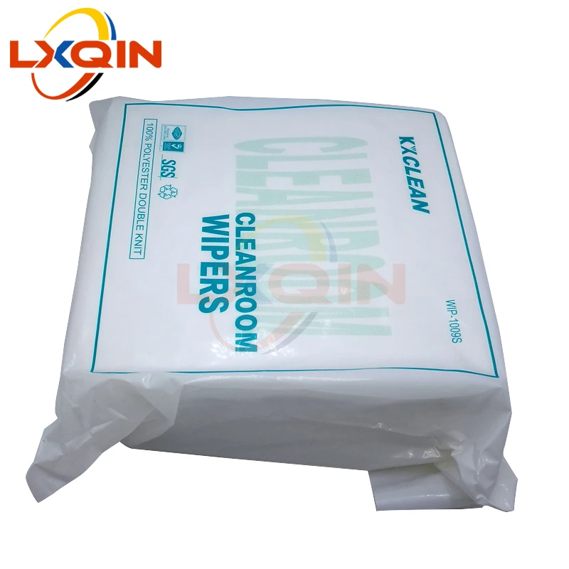 LXQIN 150 pcs/lot 6x9 9x9 ink print head glass screen printer cleanroom non-woven wipers non-dust cloth environment wiper paper