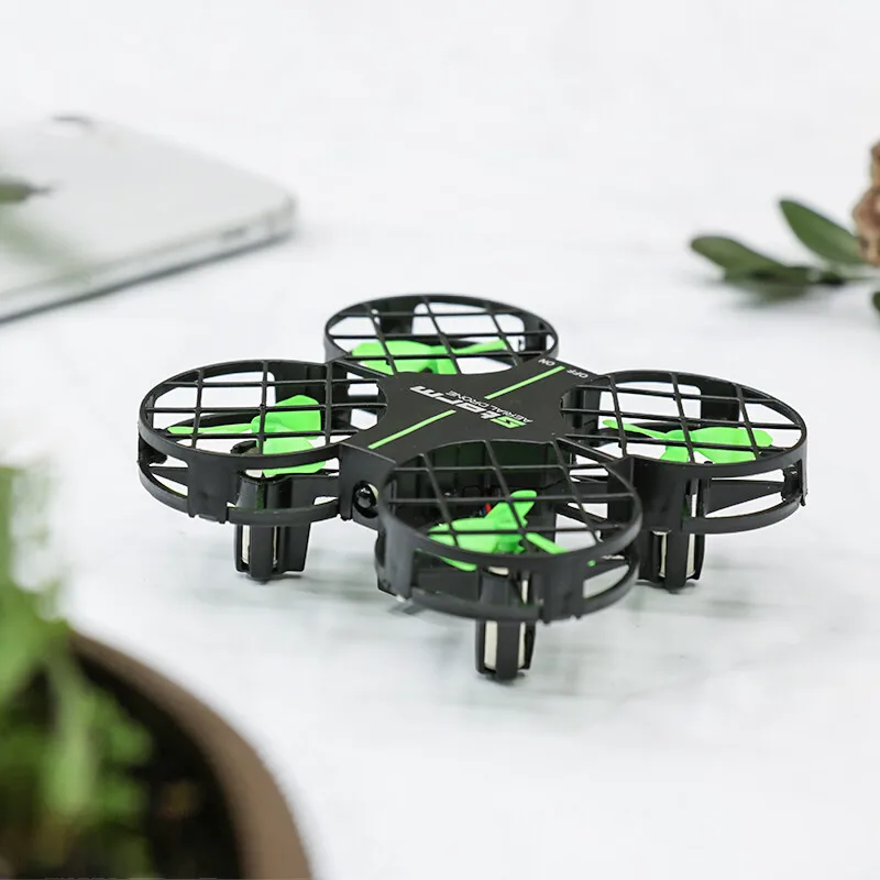 DWi Flying Mini Remote Control Aircraft Rechargeable Four-axis Rotation Remote Control Drone 360° Rotation with Light toy gifts