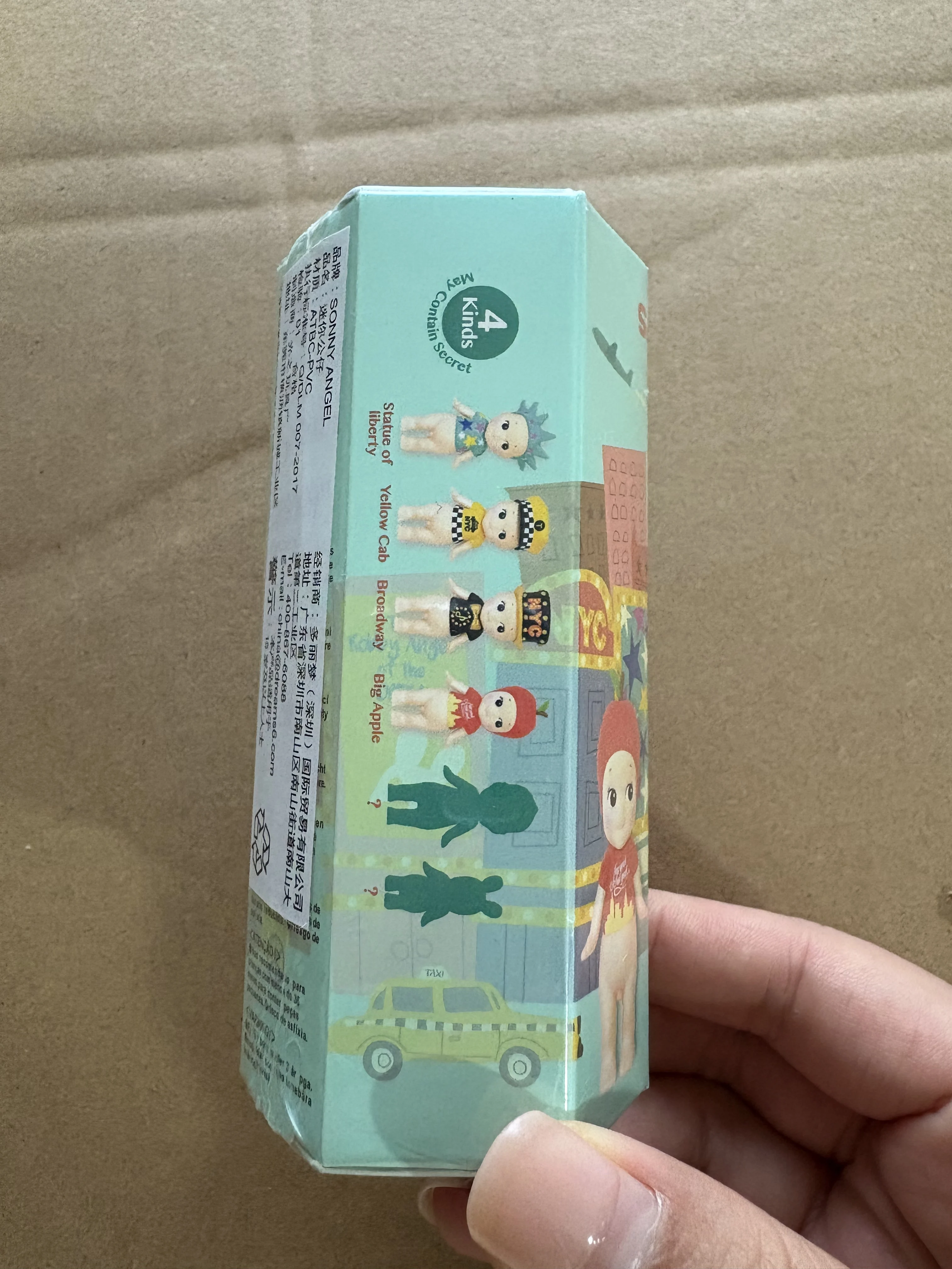 حقيقي سوني الملاك الشكل الصغير صندوق أعمى سلسلة نيويورك Kawaii مفاجأة صندوق محدود مجموعة الدمى الديكور هدايا عيد الميلاد