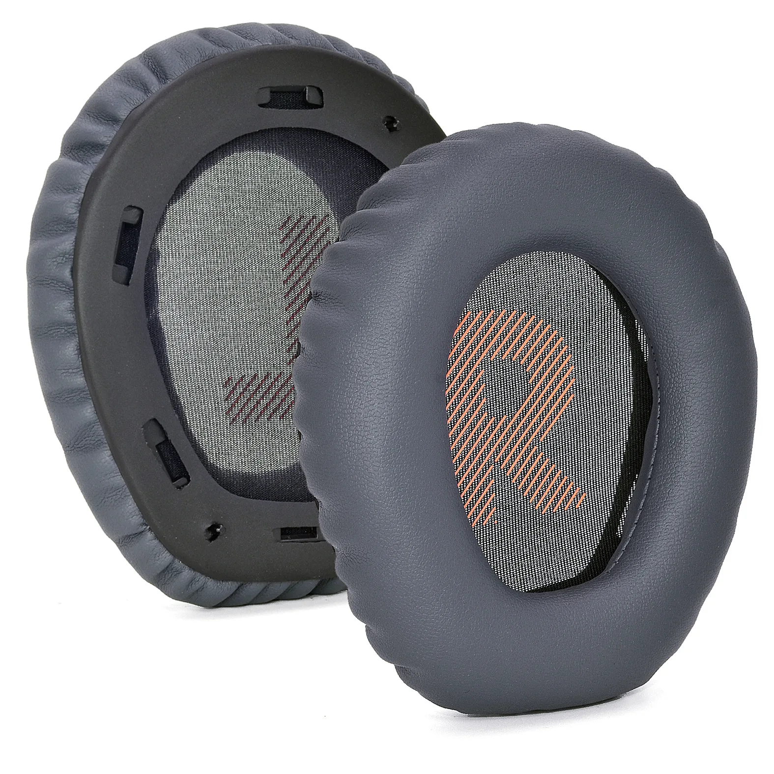 JBL-Oreillettes de remplacement pour casque sans fil Quactus 100 Q100, coussinets normalisés pour l'oreille, coussins, 10000 ensembles de sauna en cuir