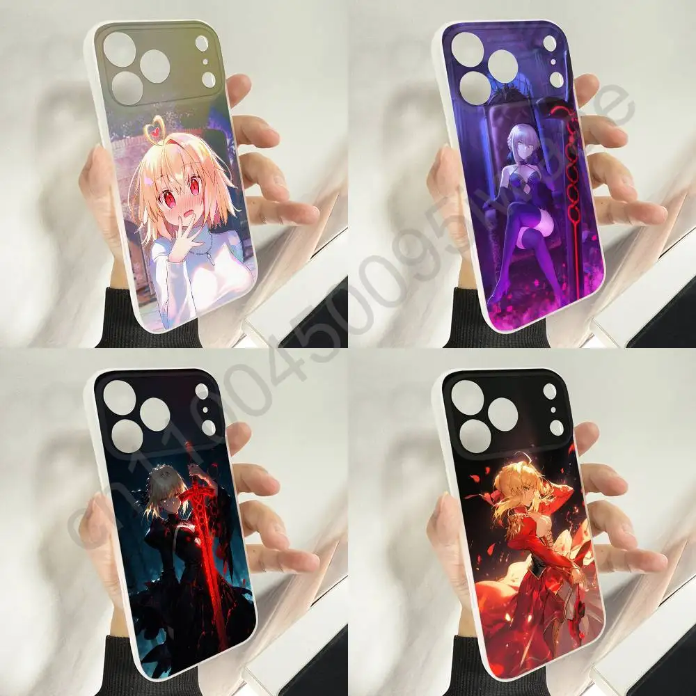

Game F-Fate Grand Order Phone Case For iPhone 11,16,15,14,13,17,12,Plus,E,Air,Mini,Pro,Max Magnetic Magsafe Soft Cover