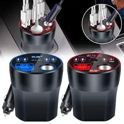Car Inverter Vehicle Mounted Inverter 12V24V To 220V Power Socket Converter Mobile Car Fast Phone Multifunctional Ch E9E0