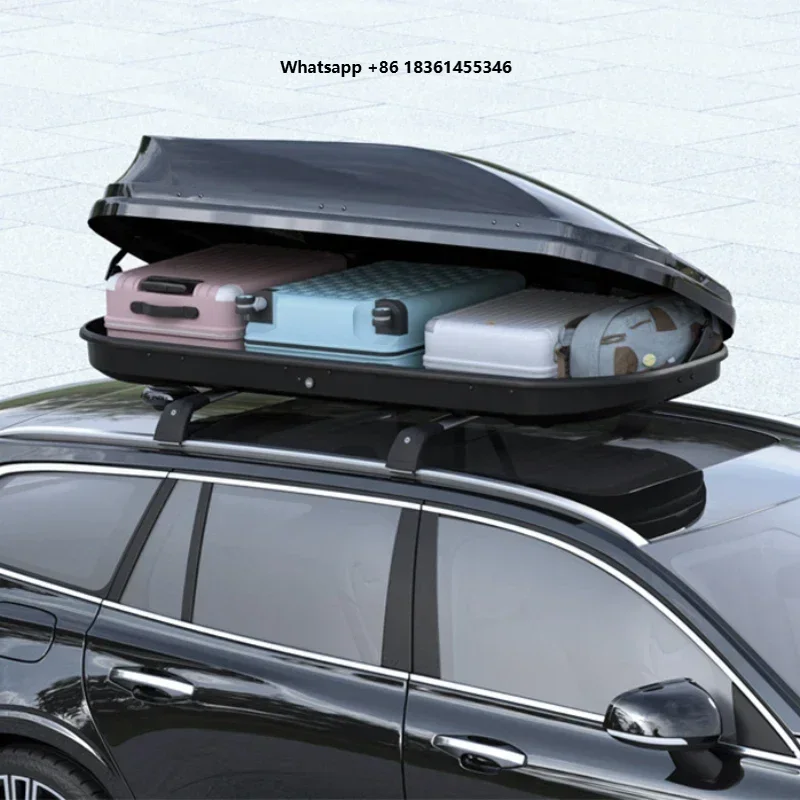 

600L Universal ABS Roof Cargo Box For Sedans SUV 4×4 Off-Road Vehicle Accessories