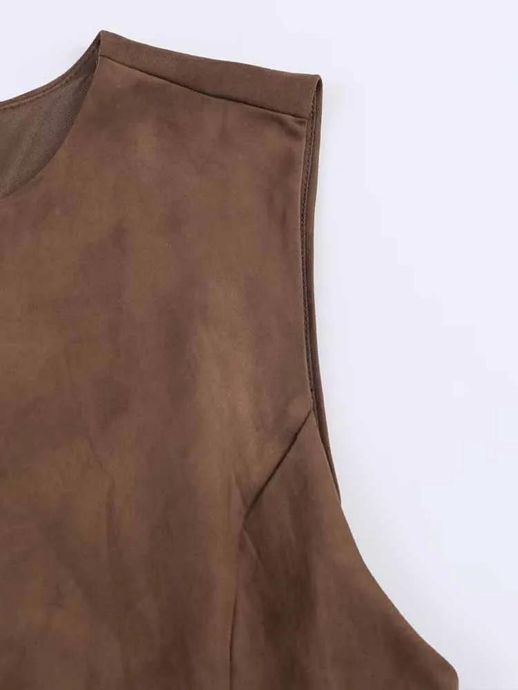 Estilo europeu e americano outono nova tendência da moda roupas femininas em camadas decorativas textura de veludo vestido curto