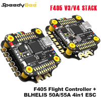 SpeedyBee F405 V3/V4 FC ESC Stack 3-6S Lipo BLS 50A/55A ESC for RC FPV Drone