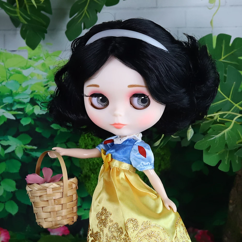 ICY DBS Blyth Doll BJD Snow White Normal body White Skin Matte Face 1/6 Toy 30cm Girl Gift Anime SD