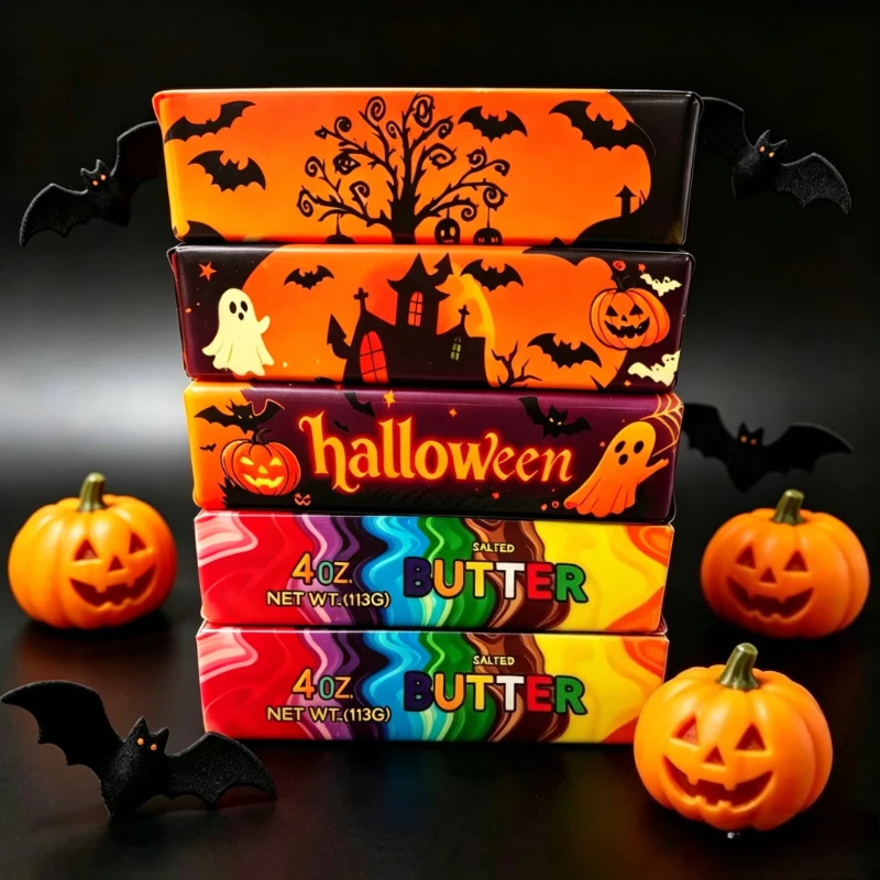 Halloween Special Edition Squishy Soap Anti-Stress Toy Simulated Butter Stress-Relieving Fidget Squishy Ball Relaxing Gift Party view 4