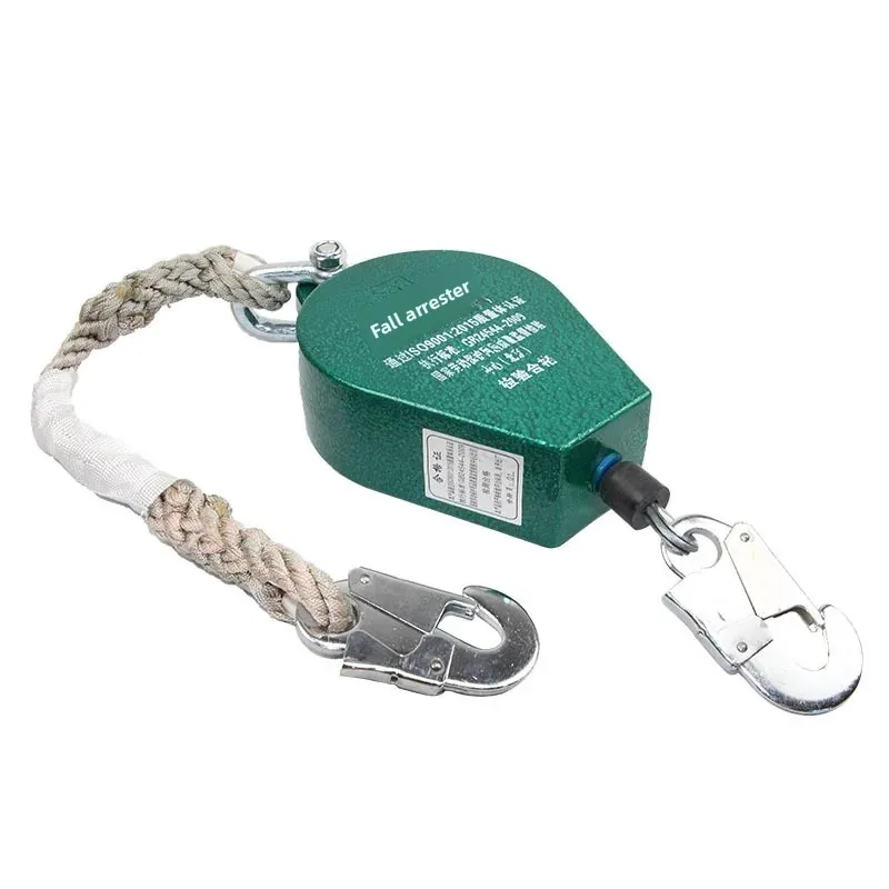 Fall Prevention Safety Device, Extendable, 7m,Safety Clip, Crane Accessories, Lifeline, Fall Protection, Safety Catcher
