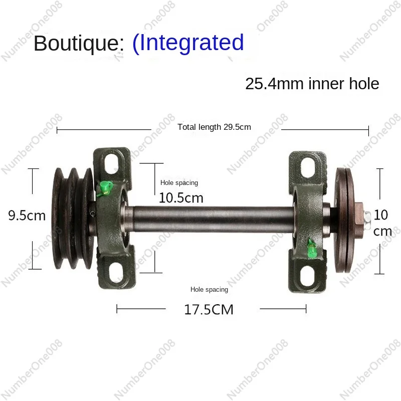 Simple Woodworking  Spindle Table Drama Seat Shaft Assembly  Shaft Push  Bearing Seat Saw Shaft