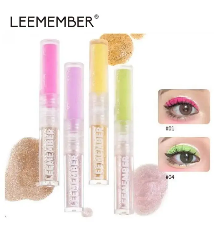 Lemember Hard Candy Serie Dopamin Make-up Flüssigkeit feine Diamant Lidschatten doppelte Textur Effekt Lidschatten aufhellen Make-up