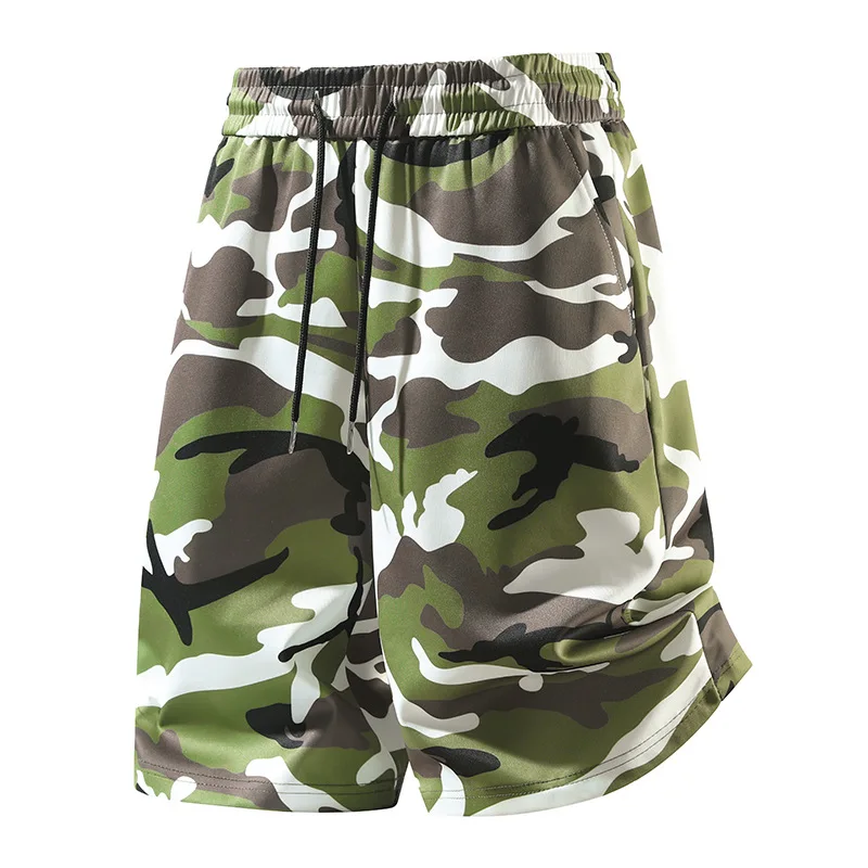 Summer Camouflage Graphic 3D Print Beach Shorts Men Oversized Surfing Beach Sports Board Pant Swimsuits Trunks Men's Clothing