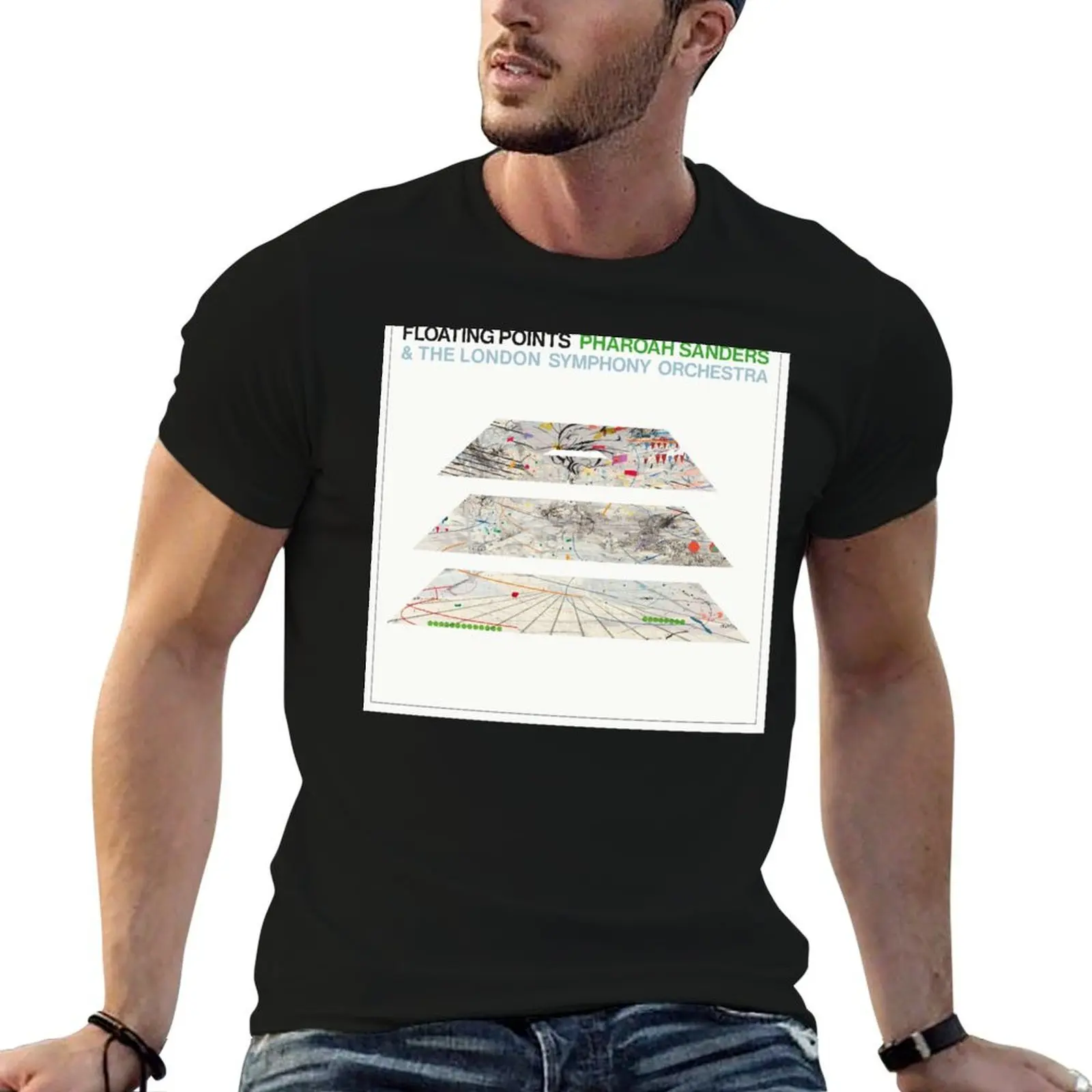 Floating Points Pharoah Sanders London Symphony Orchestra Promises Album T-Shirt