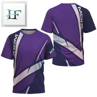 Gradient Pattern Men's Table Tennis T-Shirt New Men Summer Tennis Badminton T-Shirt Top Table Tennis Club Quick Dry Short Sleeve