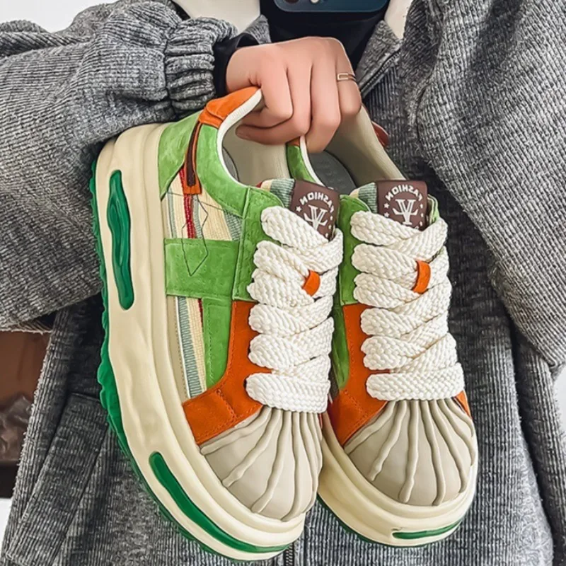 

Men's Shoes Full of Youthful Vitality Breathable Casual Sneakers Men Student Platform Shoes for Men Designer Shoe Men Anime Shoe