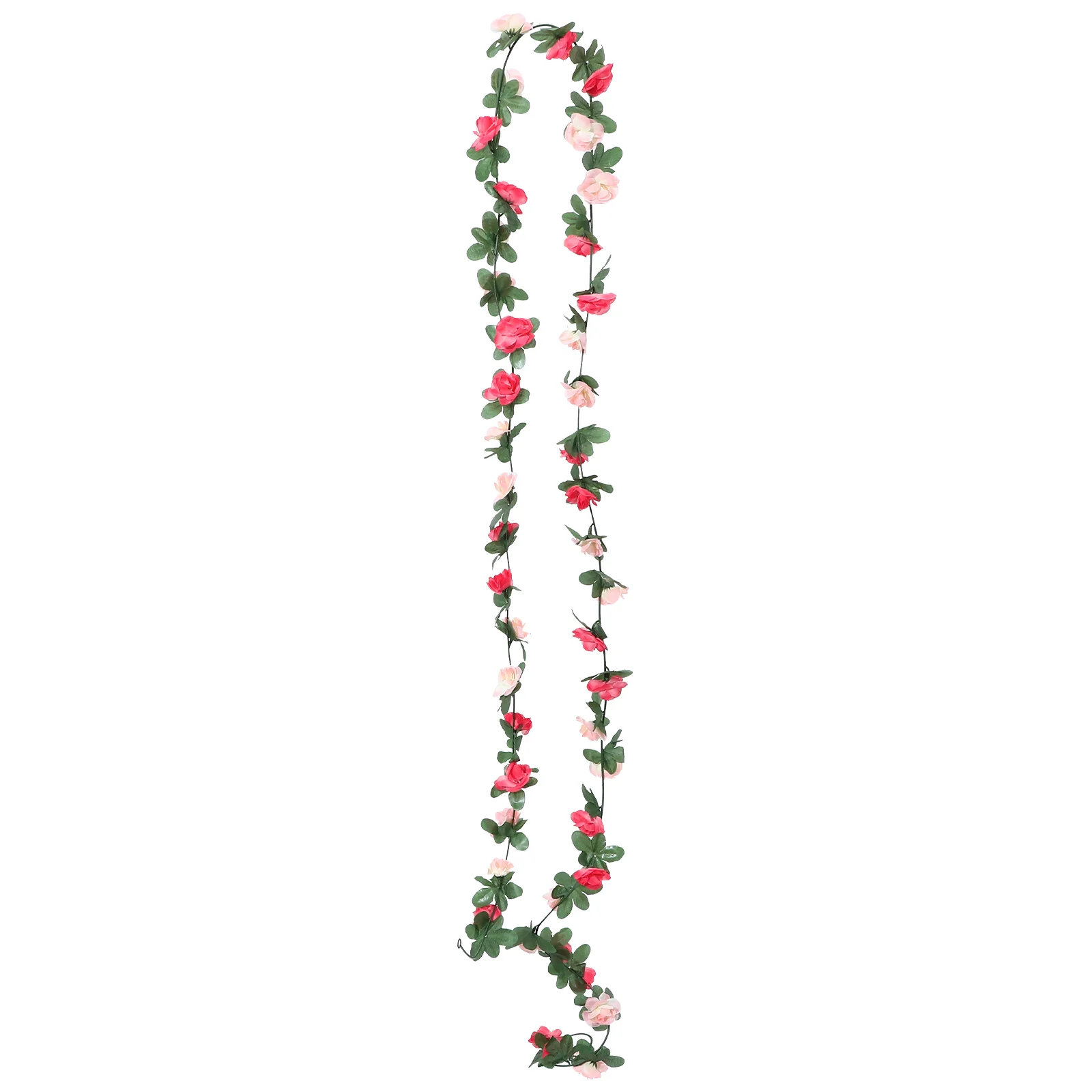 

6 Pcs Artificial Rose Rattan Vine Garland Decorative Imitation Flower Eucalyptus Fresh Color Lifelike Home Party Wedding Festive