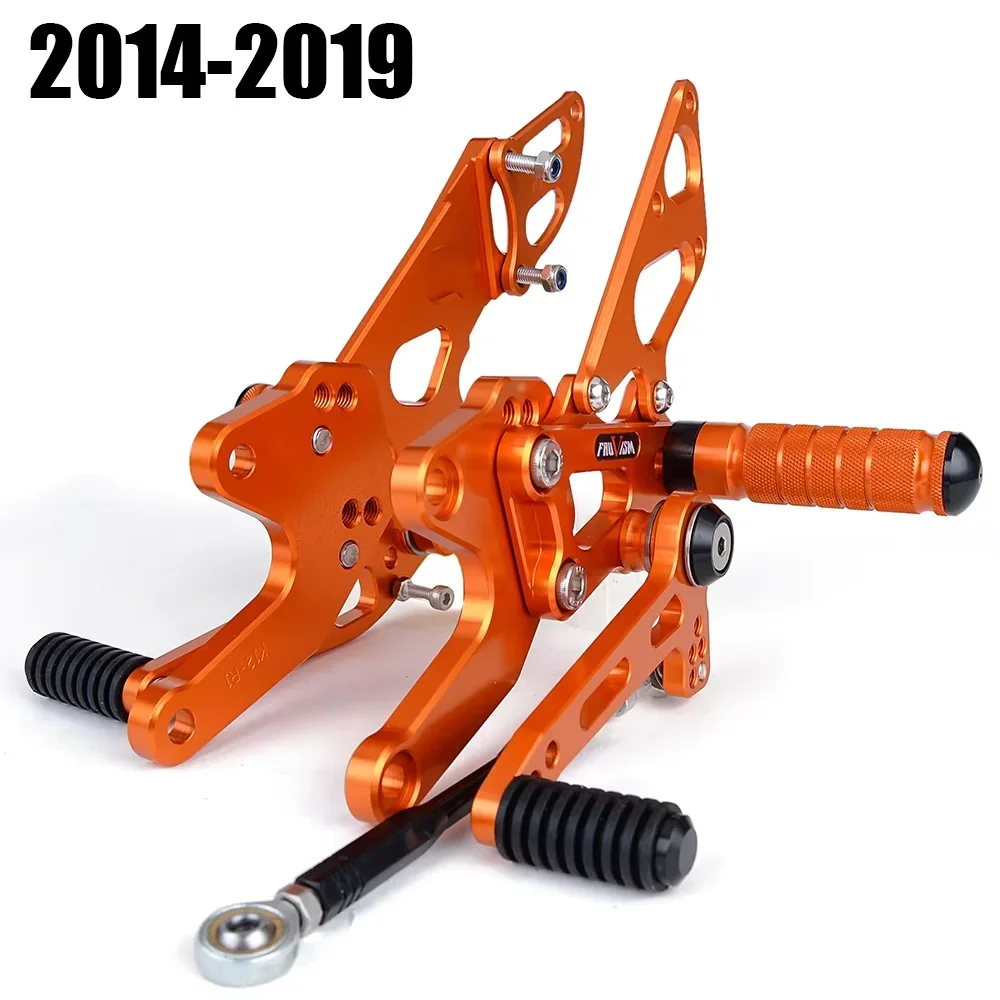 Motorfiets Verstelbare Achteren Geplaatste Voetsteun Voor K-TM 1290 Super Duke Superduke R 2014-2016 2017 2018 2019 2020 2021 2022 2023 2024