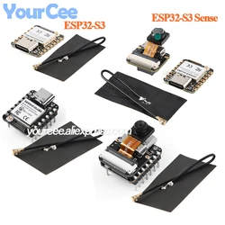 5pcs/1pc Seeeduino XIAO ESP32S3 Sense Seeed Studio ESP32-S3 2.4G WiFi Wireless BLE Mesh 5.0 8MB Flash OV2640 Development Board