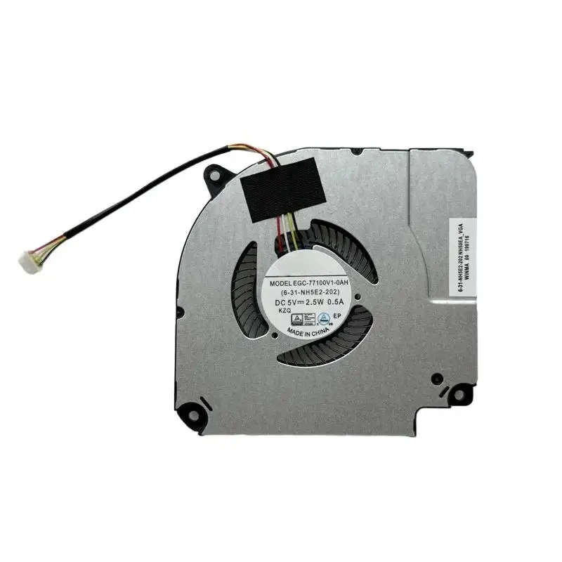 Original Laptop GPU Cooling Fan For WINMA MODEL EGC-77100V1-0AH 6-31-NH5E2-202 DC5V 2.5W 0.5A NH60EA-VGA EFC-70110VA-0AH CPU