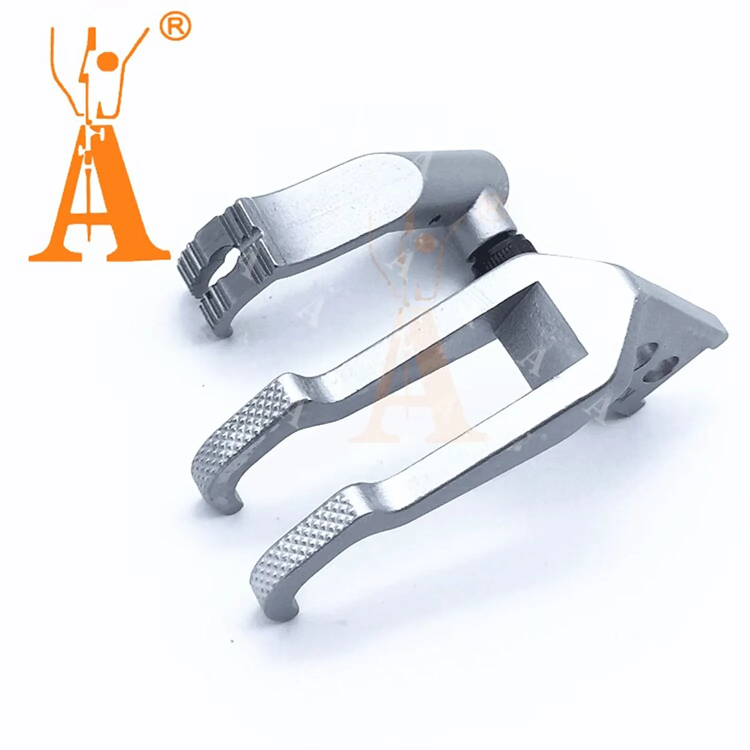 KP1245CS / 91-049792-04 + 91-049345-93 تسلق الصليب التماس قطعة قدم الضغط في ماكينة الخياطة ل Pfaff 335 345 346 أجزاء ماكينة الخياطة