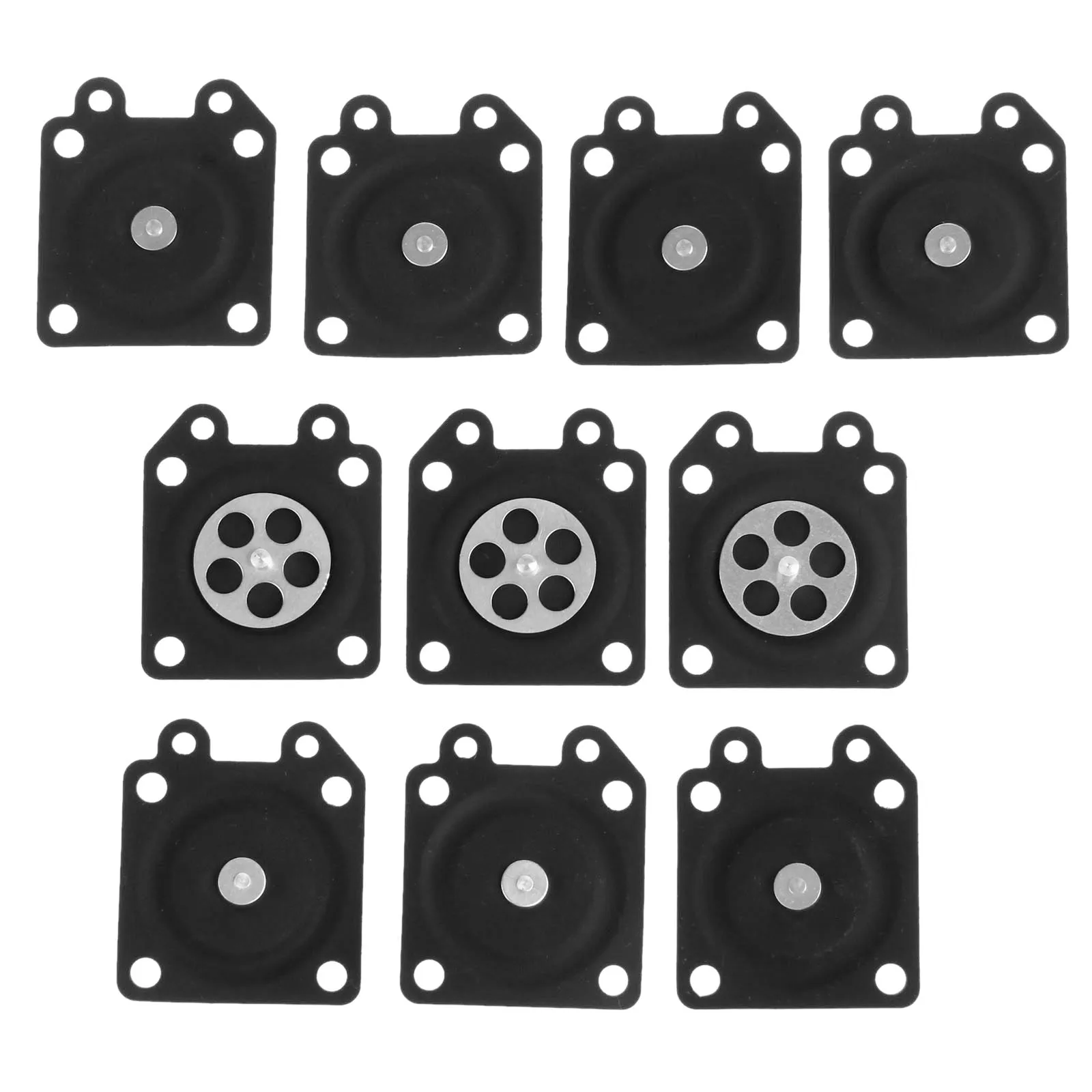 10Pcs Carburetor Repair Kit Metering Diaphragm Assembly for Walbro WA WTA WY WYJ  WYK WYM WYP WZ Carburetor Chainsaw Parts