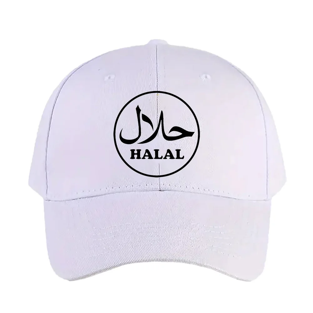 Islam Halal Summer Woman Man Adult Casual Baseball cap with Curved Brim adjustable hiking fishing hat sun protection sun hat