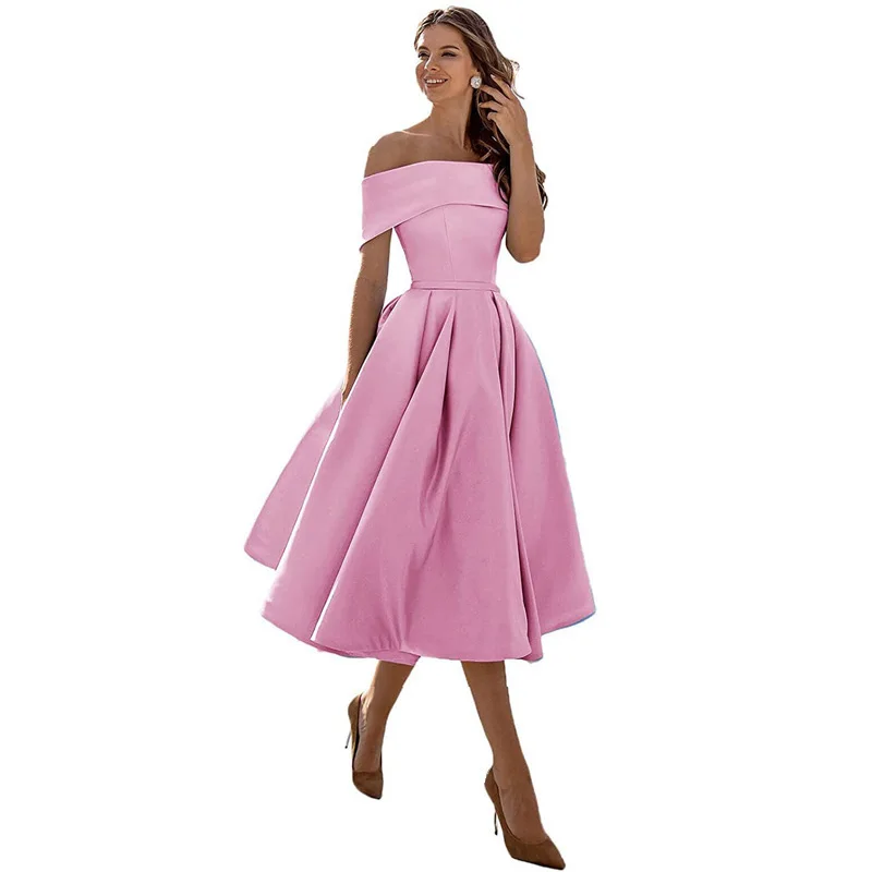 Long Dress Women Dresses Gown A Line Vestidos Y2k Streetwear Elegant Splice Party Night Work Off Shoulder Sexy High Waist 2026 view 6