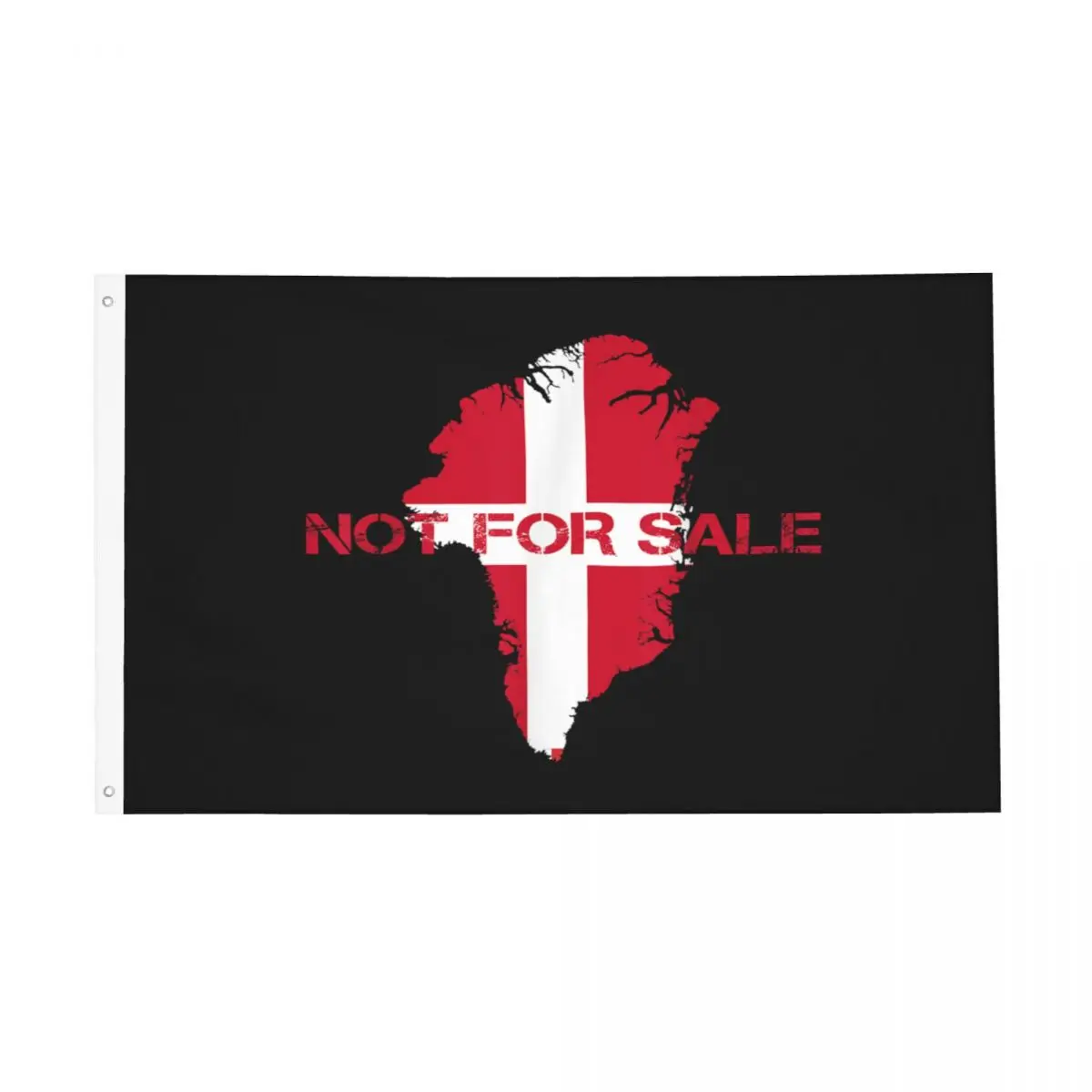 Denmark Greenland Not For Sale Flags Double Sided Indoor Outdoor Banner Polyester Home Room Dorm Wall Decor 3x5 FT