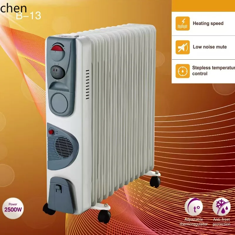 HXL Oil Filled Heater for Home Use, Energy-Saving, Large Area Warm Air Blower, Hot Air Machine