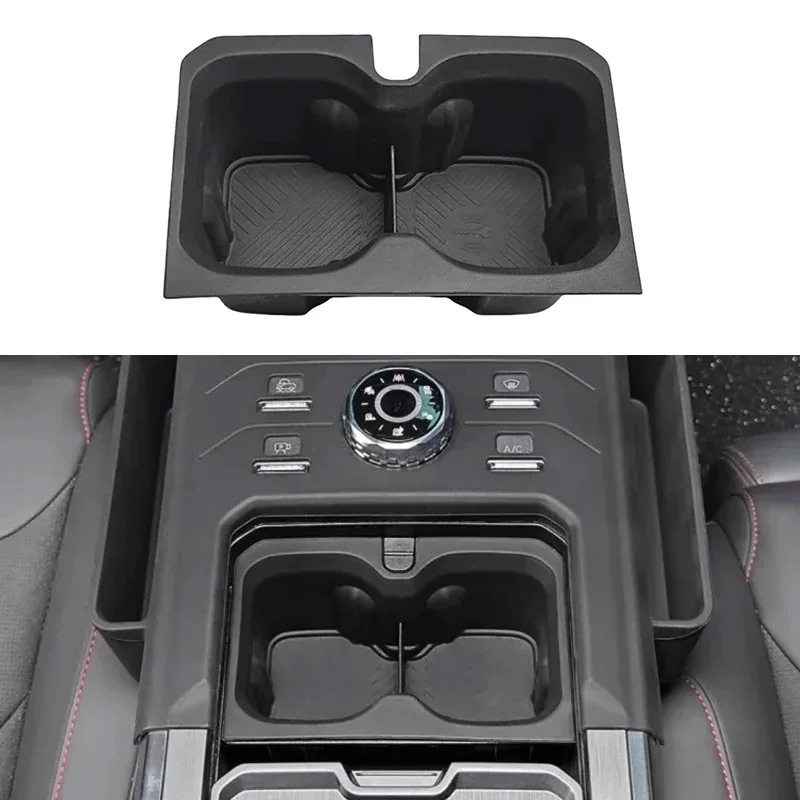

For Jetour Traveller T2 Silicone Pad Storage Box For Central Control Gear Wireless Charging Protection Anti Slip Pad